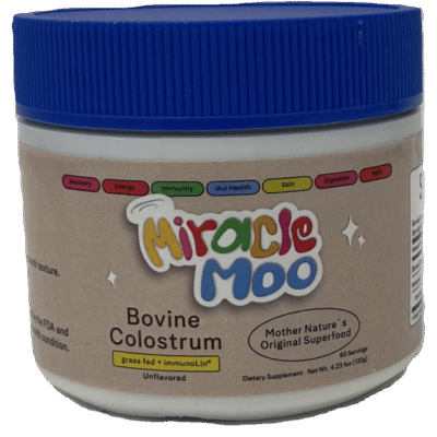 MIRACLE MOO COLESTRUM SUPLEMENTO BOTE 4.23 oz