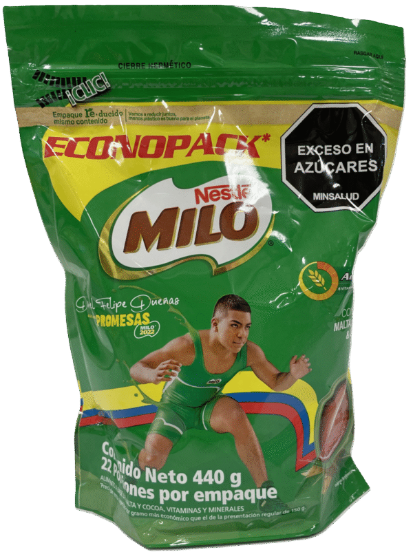 NESTLE MILO COCOA EN POLVO DOYPACK 15.52 oz