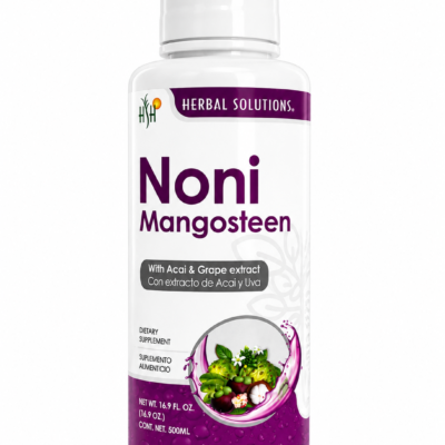 HERBAL SOLUTIONS JUGO DE NONI MANGOSTEEN BOTE 16.9 oz