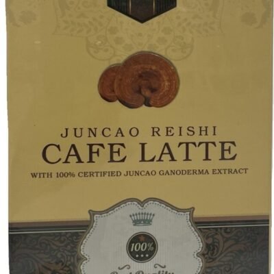 JUNCAO REISHI CAFE LATTE CAJA 14.8 oz