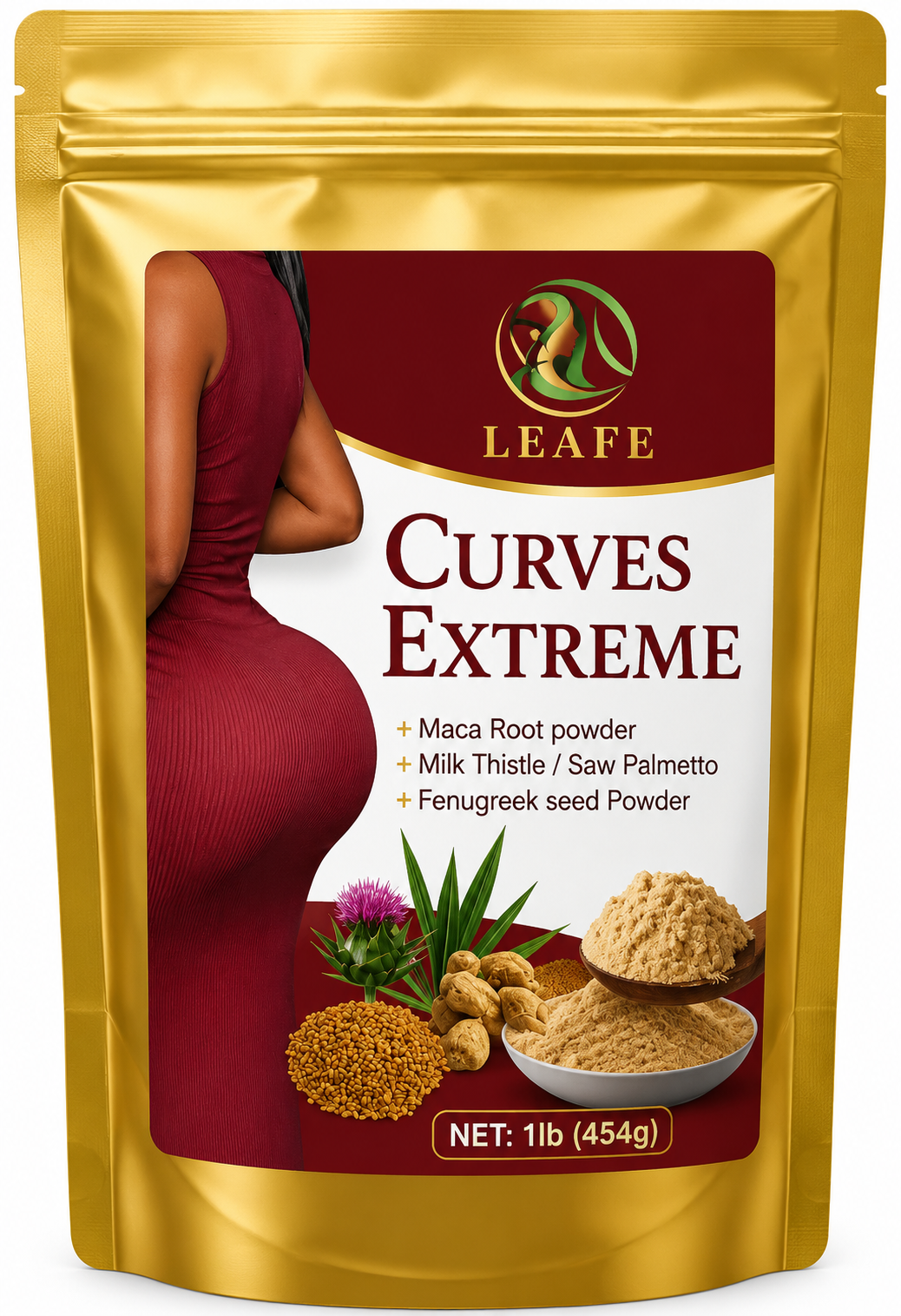 LEAFE CURVES EXTREME FIBRA BOLSA 1 Lb