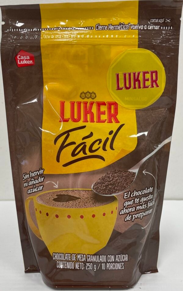 LUKER CHOCOLATE FACIL BOLSA 8.8 oz