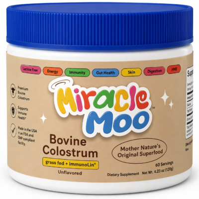 MIRACLE MOO COLESTRUM SUPLEMENTO BOTE 4.23 oz