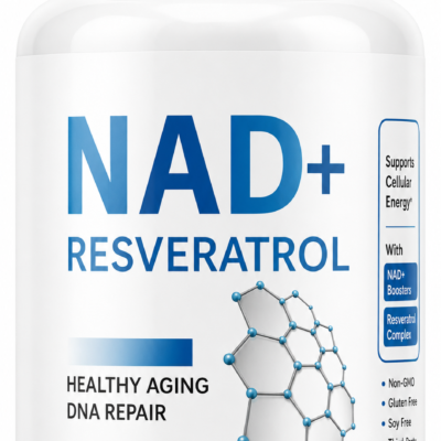 NAD+ RESVERATROL FRASCO 60 CAPS