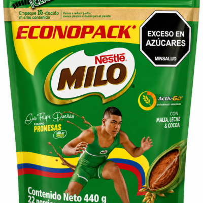 NESTLE MILO COCOA EN POLVO DOYPACK 15.52 oz