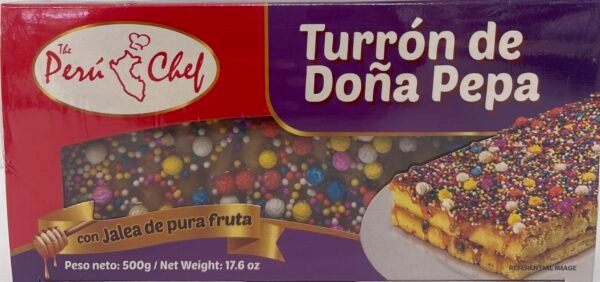 PERUCHEF TURRON DE DONA PEPA CAJA 17.6 oz