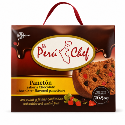 PERUCHEF PANETON CHOCOLATE CAJA 750 gr