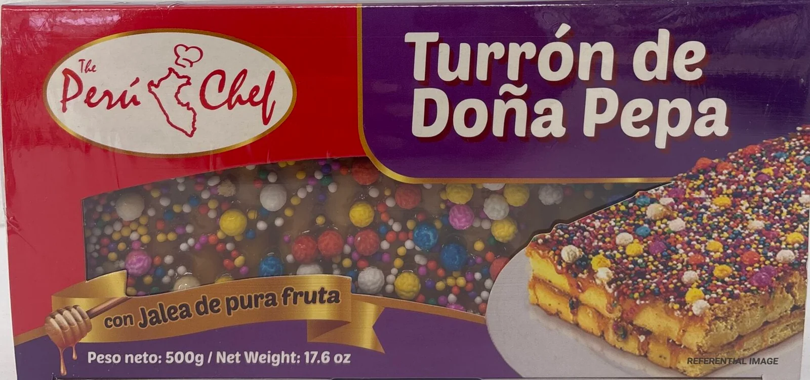 PERUCHEF TURRON DE DONA PEPA CAJA 17.6 oz