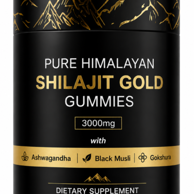 PURE HIMALAYAN SHILAJIT GOLD GUMMIES BOTE 8.46 oz