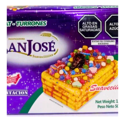 SAN JOSE TURRON DE EXPORTACION CAJA 1/2 KILO