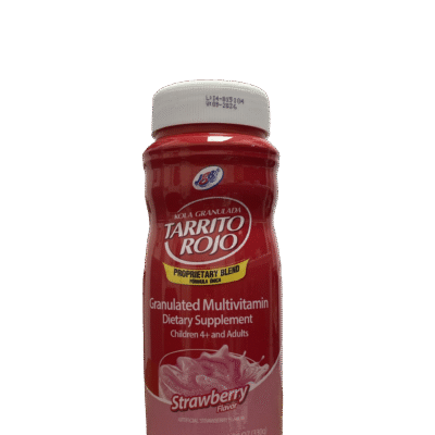 TARRITO ROJO KOLA GRANULADA DE FRESA BOTE 11.5 oz