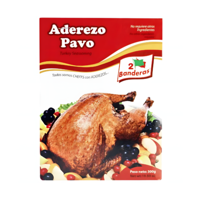 2BANDERAS ADEREZO PAVO CAJA 10.5 oz