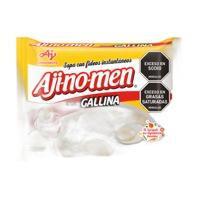AJI-NO-MEN SOPA SABOR GALLINA BOLSA 2.82 oz