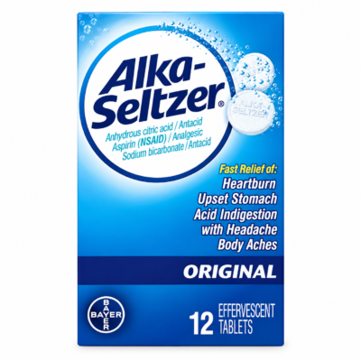ALKA SELTZER ORIGINAL CAJA 12 TABS
