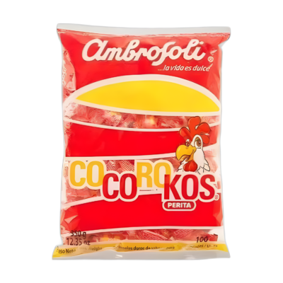 AMBROSOLI CARAMELOS COCOROKOS DE PERITA BOLSA 12.35 oz