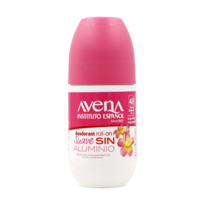 AVENA DESODORANTE ROLL ON ROSA BOTE 2.5 oz