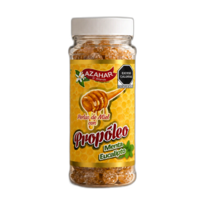 AZAHAR LIFE PERLAS DE MIEL CON PROPOLEO BOTE 2.6 oz