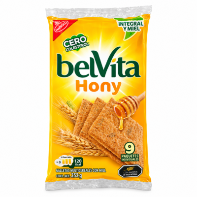 BELVITA GALLETA HONY BRAND BOLSA 8.8 oz