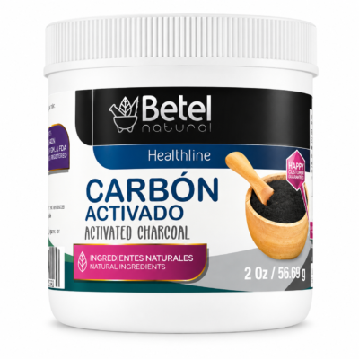 BETEL CARBON ACTIVADO EN POLVO BOTE 2 oz