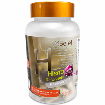 BETEL HIERRO REFORZADO BOTE 90 CAPS