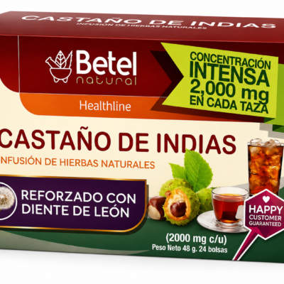 BETEL TE CASTANO DE INDIAS, CAJA 24 BOLS