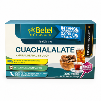 BETEL TE CUACHALALATE CAJA 24 UNI 1.69 oz