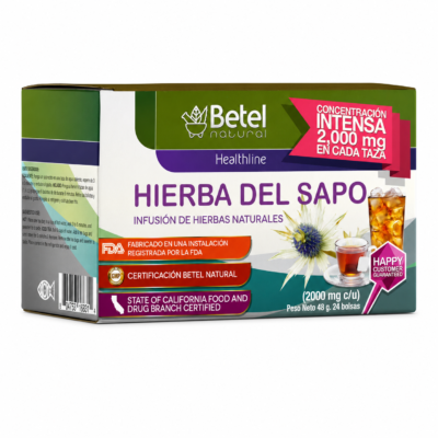 BETEL TE DE HIERBA DEL SAPO CAJA 24 BOLSAS