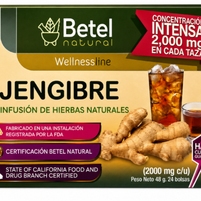 BETEL TE DE JENGIBRE CAJA 24 BOLSAS