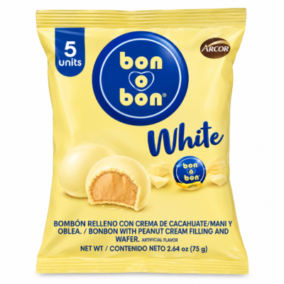 BON O BON CHOCOLATE BLANCO BOLSA 2.64 OZ