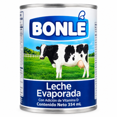 BONLE LECHE EVAPORADA LATA 12 oz
