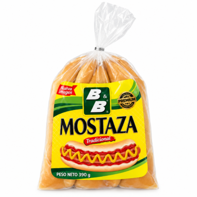 B&B MOSTAZA BOLSA 13.76 oz