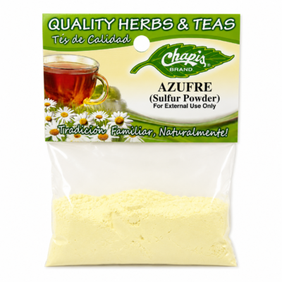 CHAPIS AZUFRE BOLSA .75 oz