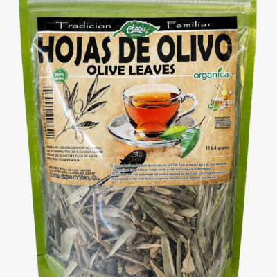 CHAPIS HOJAS DE OLIVO BOLSA .5 oz