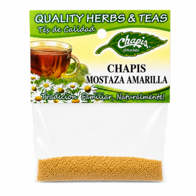 CHAPIS MOSTAZA AMARILLA BOLSA .75 oz