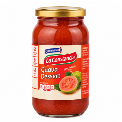 COLOMBINA DULCE DE GUAYABA FRASCO 21 oz