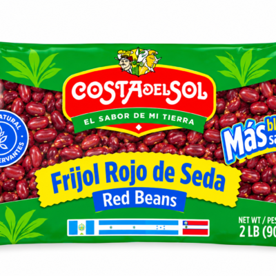 COSTA DEL SOL FRIJOL ROJO DE SEDA BOLSA 2 Lbs