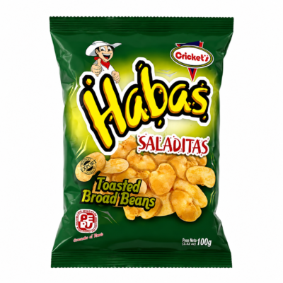 CRICKETS HABAS SALADAS BOLSA 3.5 oz