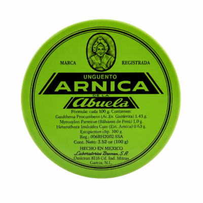 DE LA ABUELA ARNICA UNGUENTO LATA 3.52 OZ