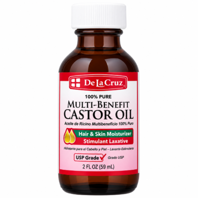 DE LA CRUZ ACEITE DE RICINO FRASCO 2 oz