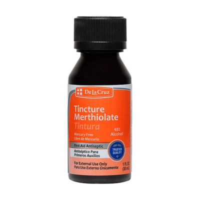 DE LA CRUZ TINTURA MERTIOLATE FRASCO 1 oz