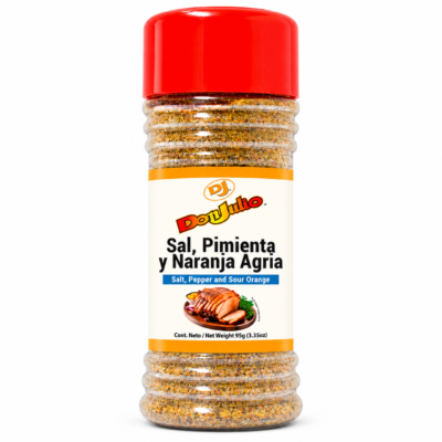 DON JULIO CONDIMENTO SAL PIMIENTA Y NARANJA BOTE 3.35 oz