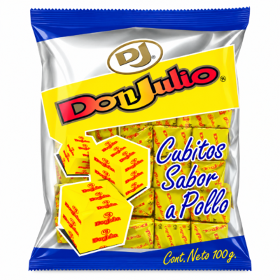 DON JULIO CUBITOS SABOR POLLO BOLSA 3.52 oz