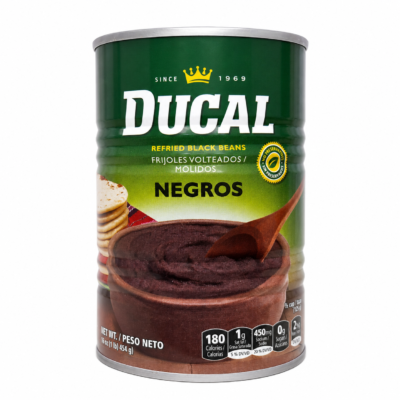 DUCAL FRIJOL NEGRO MOLIDOS LATA 15 oz