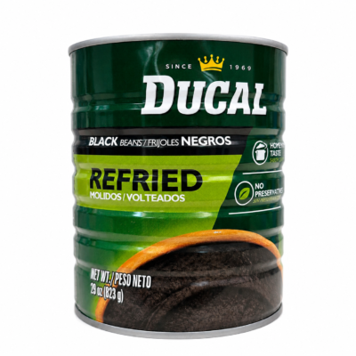 DUCAL FRIJOL NEGRO VOLTEADO LATA 29 oz