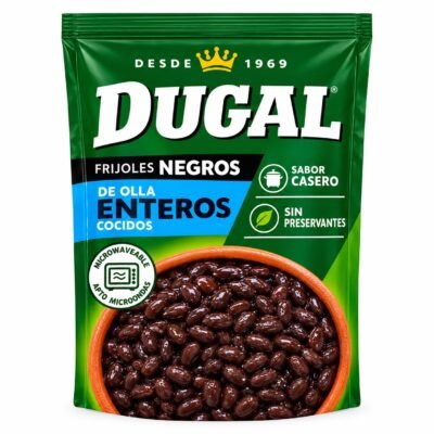 DUCAL FRIJOLES DE OLLA NEGROS ENTEROS DOYPACK 28 oz