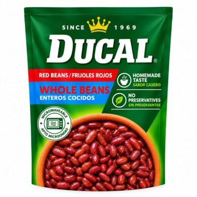 DUCAL FRIJOLES ROJOS ENTEROS DOY PACK 28 oz