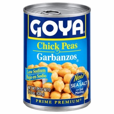 GOYA GARBANZOS BAJO SODIO LATA 15.5 oz