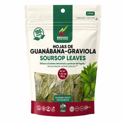 HANAN HOJAS GUANABANA BOLSA 1.41 oz