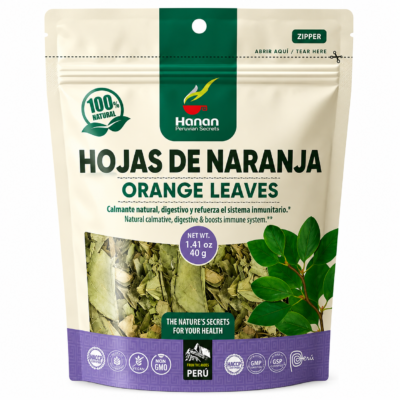 HANAN HOJAS NARANJA BOLSA 1.41 oz