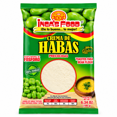 INCAS FOOD CREMA DE HABAS BOLSA 6.34 oz